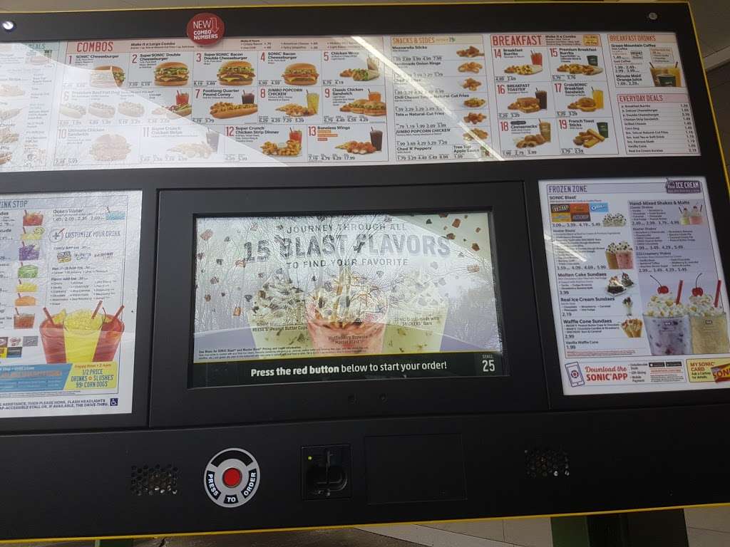 Sonic Drive-In | 10802 E US Hwy 40 E, Independence, MO 64055, USA | Phone: (816) 737-5599