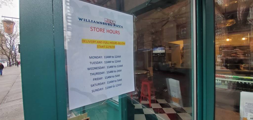 Williamsburg Pizza | 226 E 14th St, New York, NY 10003, USA | Phone: (212) 380-6202 Williamsburg Pizza | 226 E 14th St, New York, NY 10003, USA | Phone: (212) 380-6202