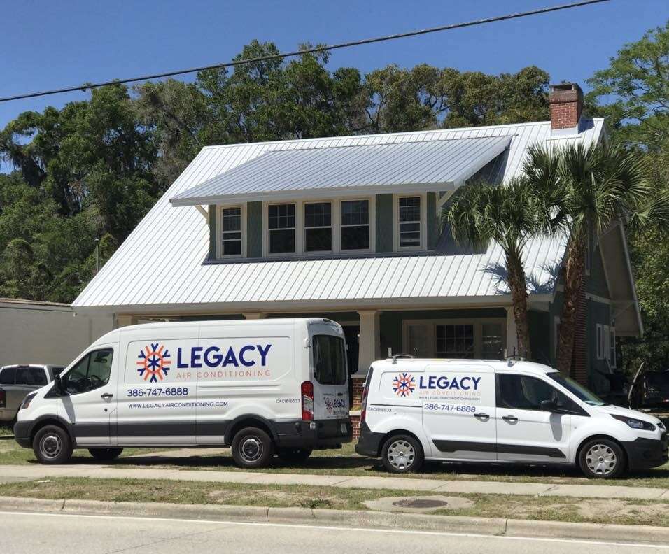 Legacy Air Conditioning Inc | 519 W New York Ave, DeLand, FL 32720, USA | Phone: (386) 747-6888