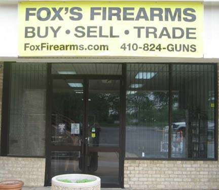 Foxs Firearms | 11200 Scaggsville Rd #125, Laurel, MD 20723, USA | Phone: (410) 824-4867