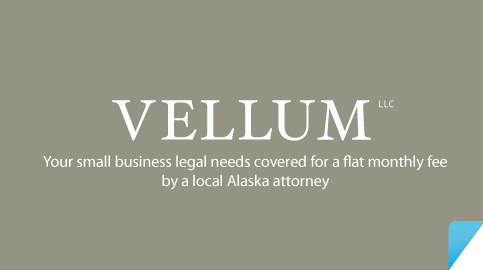 Vellum LLC | 405 W 36th Ave #200, Anchorage, AK 99503, USA | Phone: (907) 602-8360