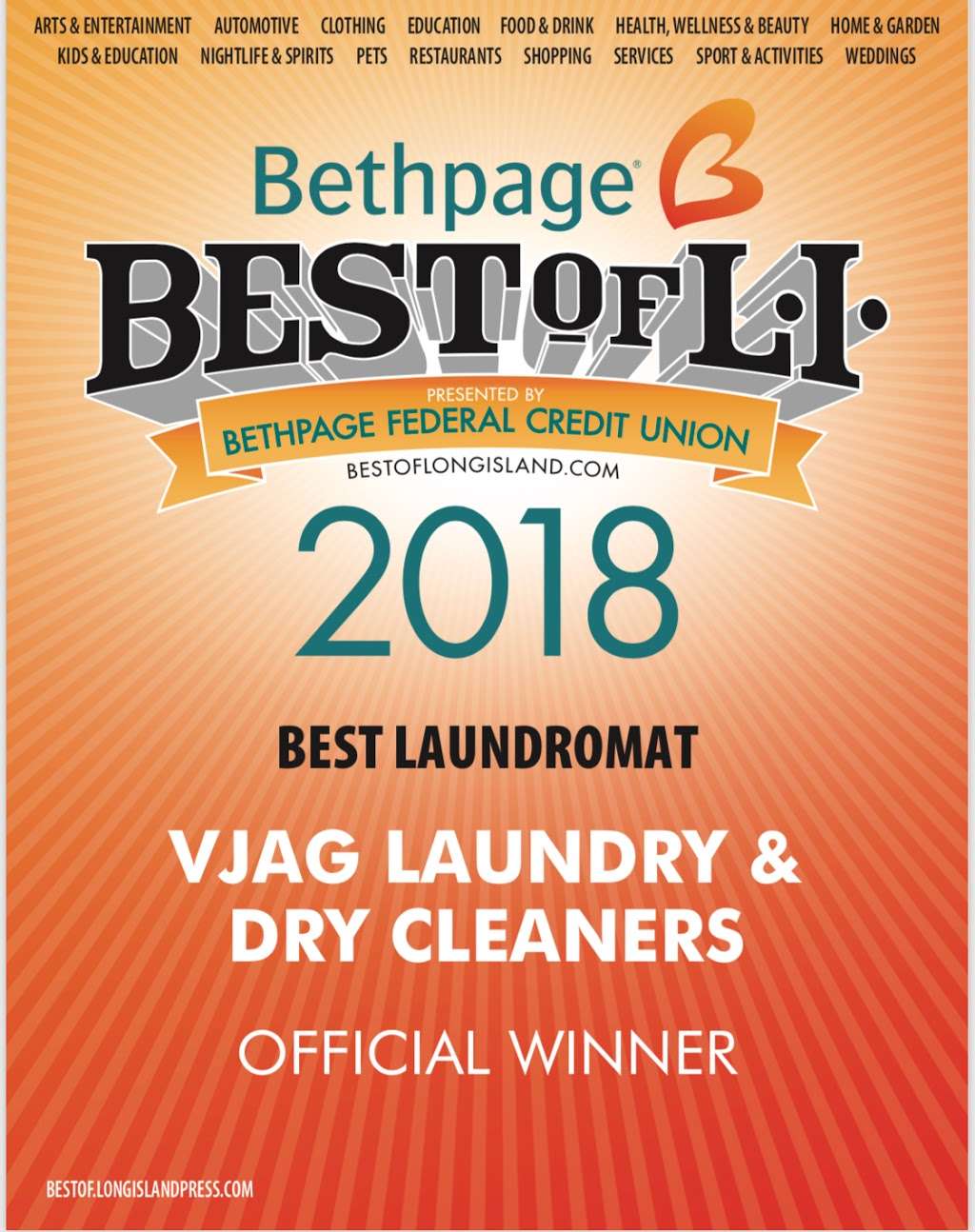 VJAG Laundry & Dry Cleaners | 604 S Oyster Bay Rd, Hicksville, NY 11801 | Phone: (516) 512-2346