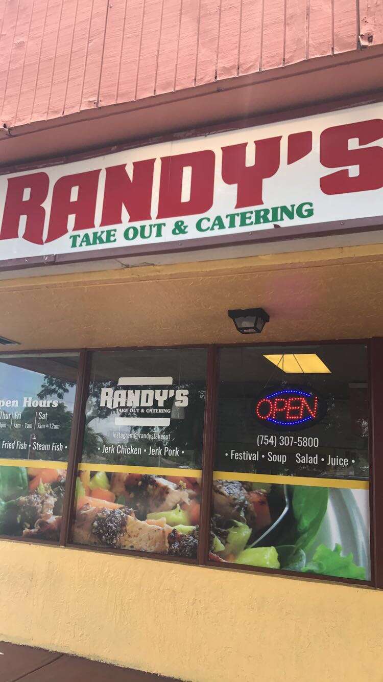 Randys Take-Out Restaurant | 958 SW 81st Ave, North Lauderdale, FL 33068, USA | Phone: (754) 800-7664