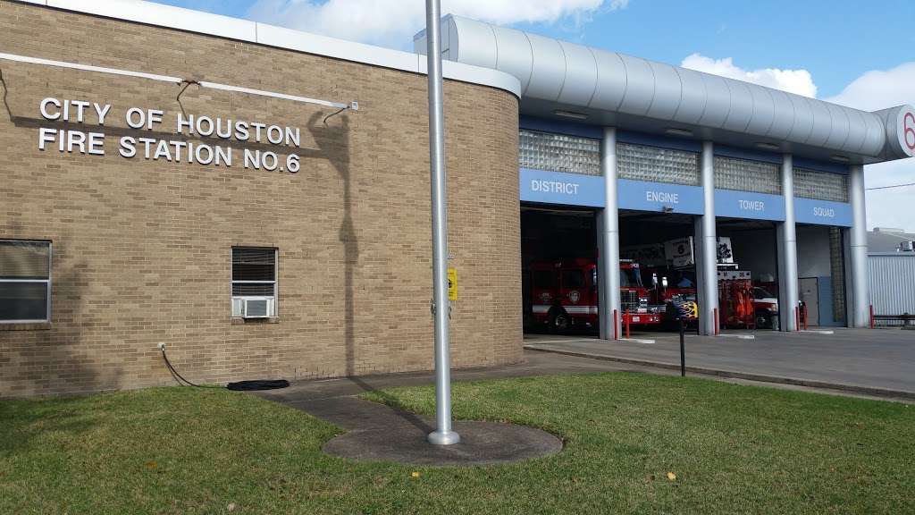 Houston Fire Station 6 | 3402 Washington Ave, Houston, TX 77007 | Phone: (832) 394-6700