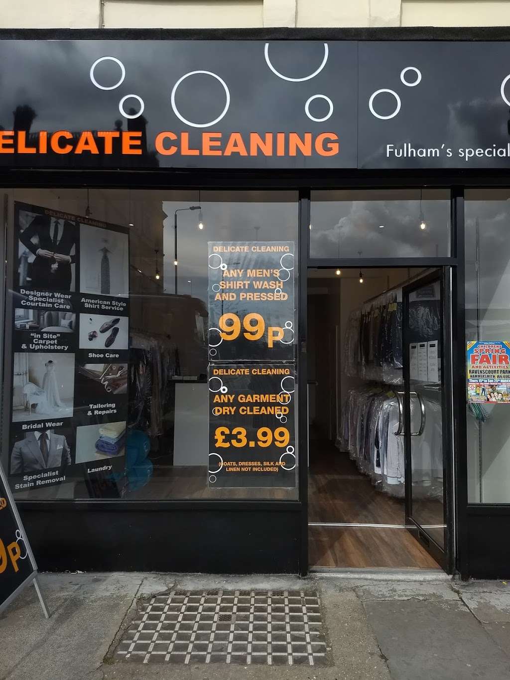 Delicate Dry Cleaners | 248 Goldhawk Rd, Shepherds Bush, London W12 9PE, UK | Phone: 020 8222 6544