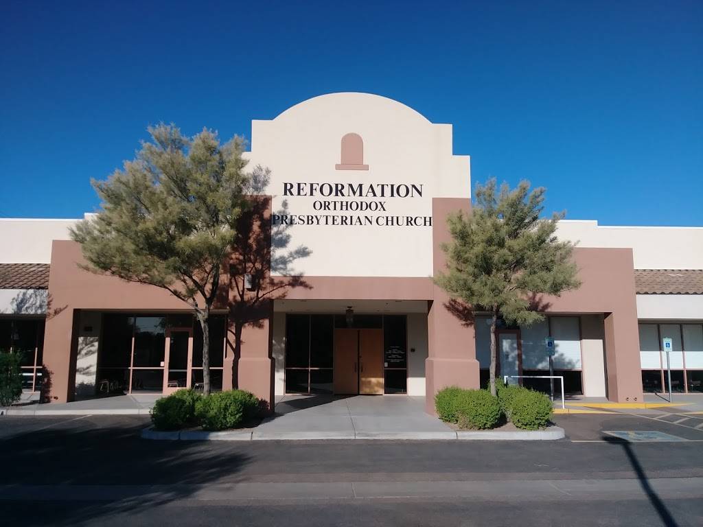 Reformation Orthodox Presbyterian Church | 11556 E University Dr, Apache Junction, AZ 85120, USA | Phone: (480) 352-6453