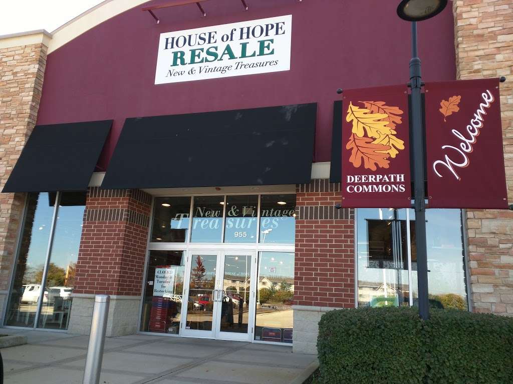 House of Hope Resale | 955 S Rand Rd, Lake Zurich, IL 60047, USA | Phone: (847) 550-2000