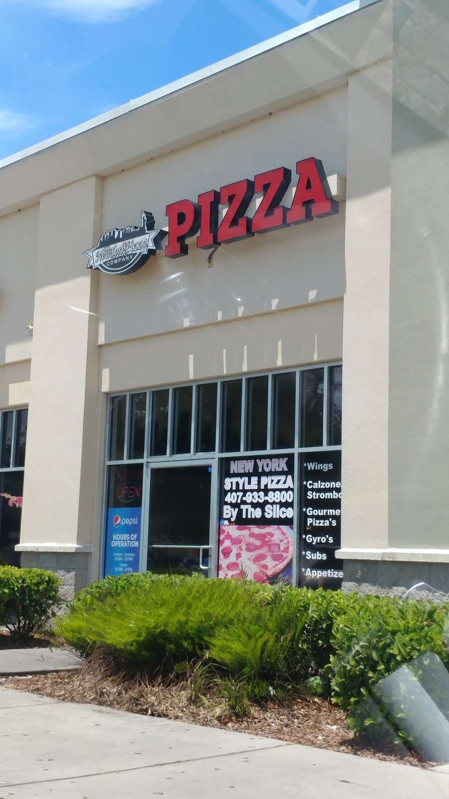 The New York Pizza Company | 3158 Bill Beck Blvd, Kissimmee, FL 34744, USA | Phone: (407) 933-8800