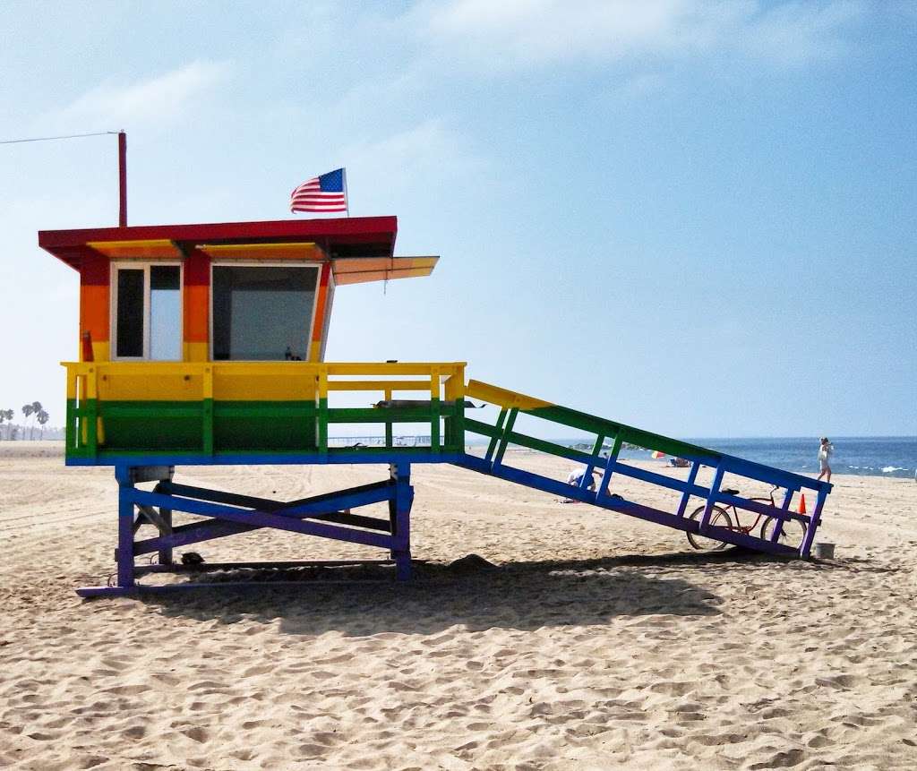 Lifeguard Tower, Brooks Ave | Brooks Ave, Venice, CA 90291