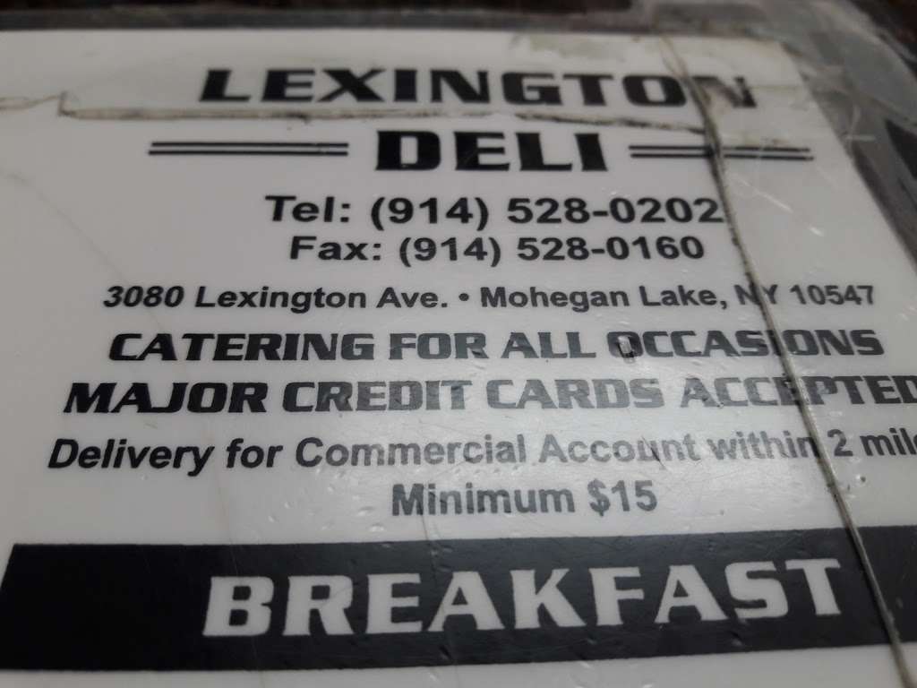 Lexington Deli | 3080 Lexington Ave, Mohegan Lake, NY 10547, USA | Phone: (914) 528-0202