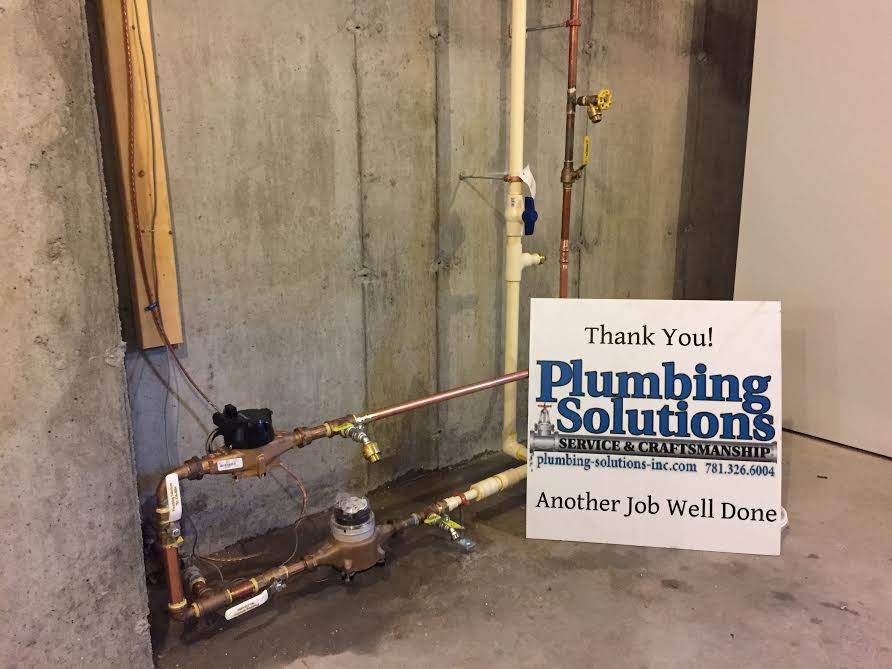 Plumbing Solutions | 5 Business St, Dedham, MA 02026, USA | Phone: (781) 326-6004