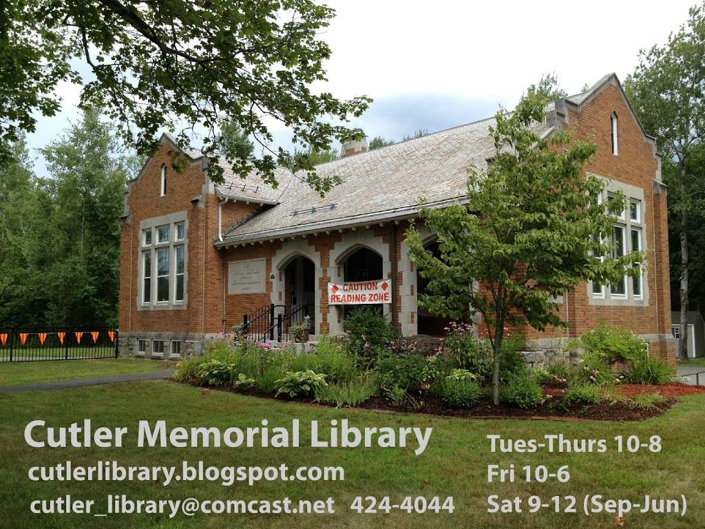 Aaron Cutler Memorial Library | 269 Charles Bancroft Hwy, Litchfield, NH 03052, USA | Phone: (603) 424-4044