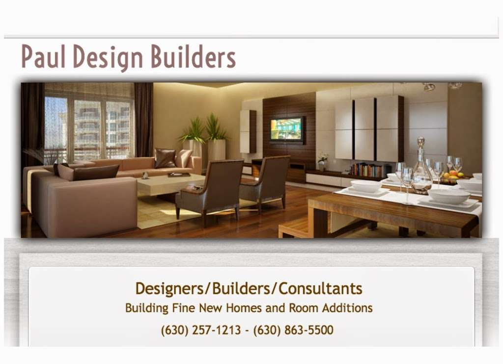 Paul Design Builders | 13005 Parker Rd, Lemont, IL 60439, USA | Phone: (630) 257-1213