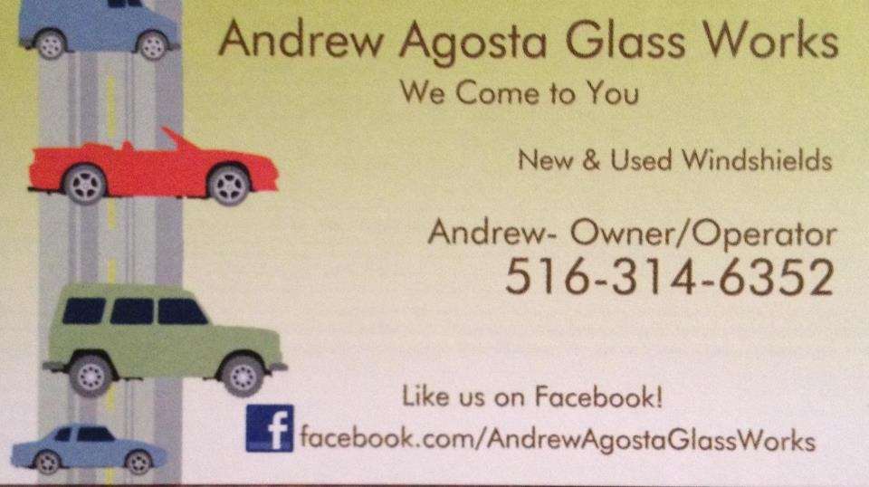 Andrew Agosta Glass Works | 1337 Herzel Blvd, West Babylon, NY 11704 | Phone: (516) 314-6352