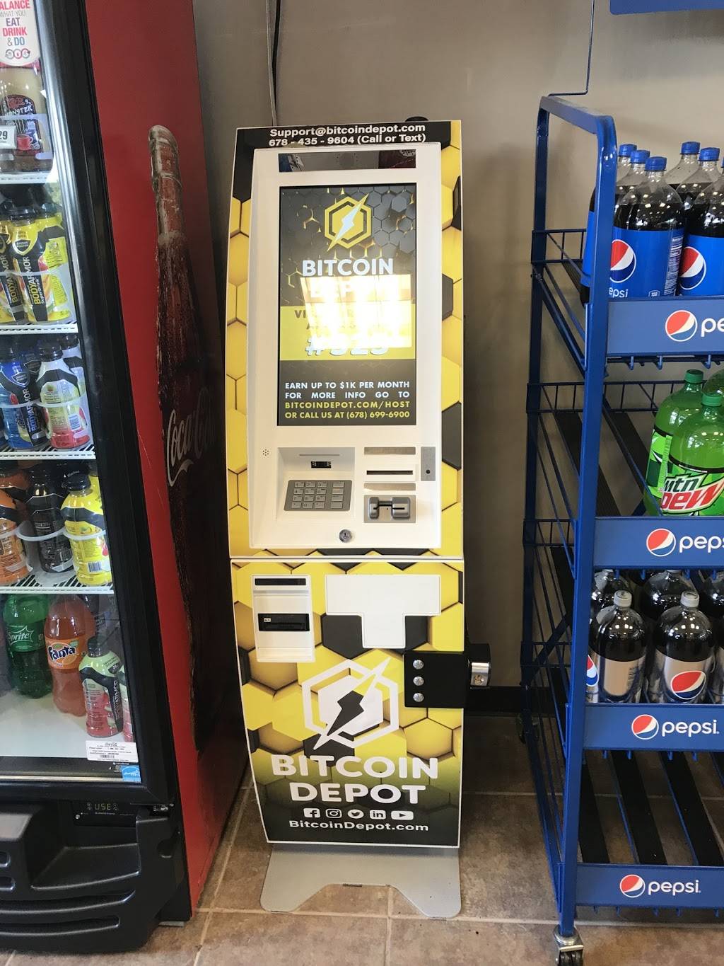 Bitcoin Depot ATM | 3519 Huntsville Ave, Brighton, AL 35020, USA | Phone: (678) 435-9604