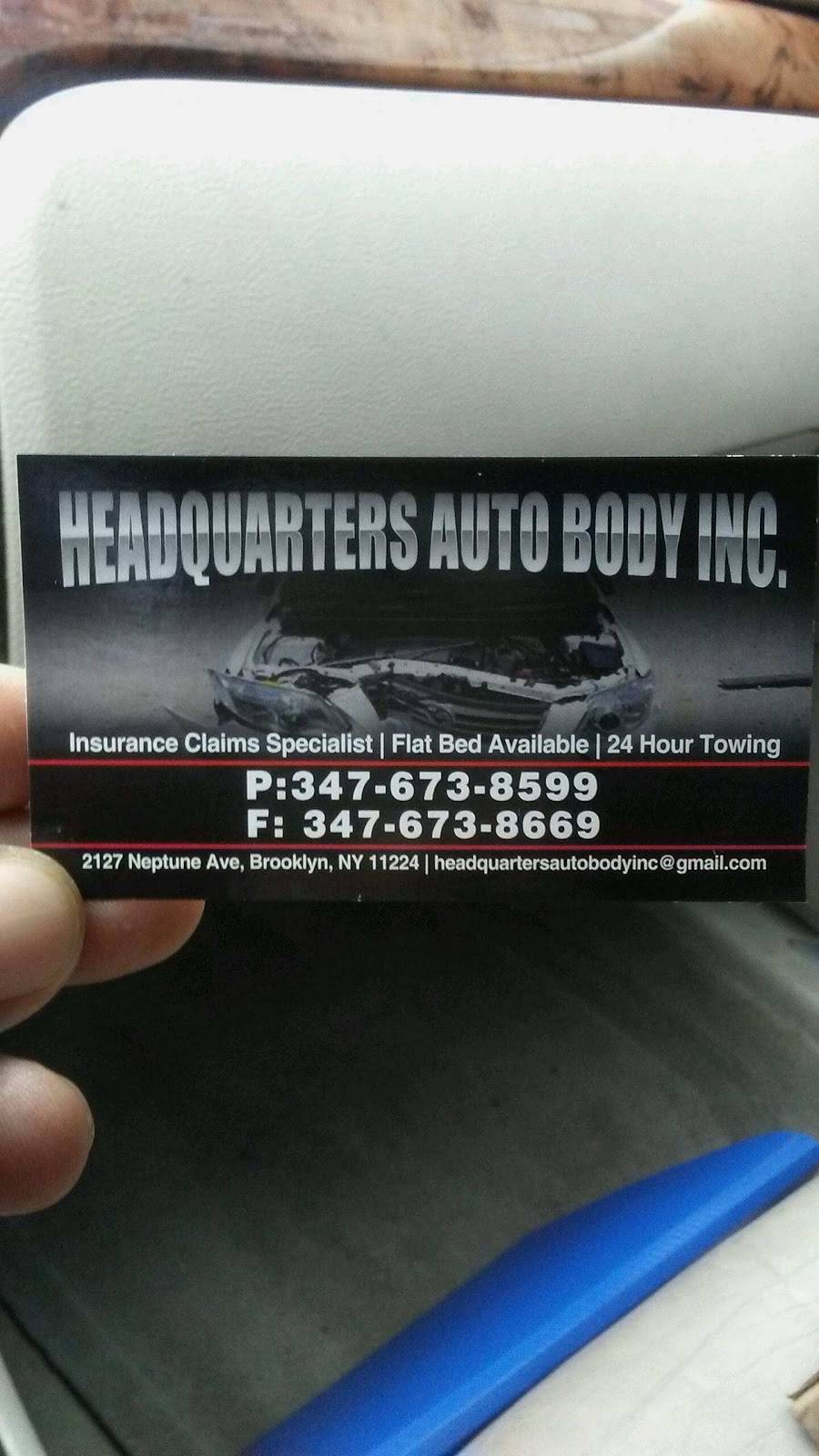 Headquarters Auto Body Inc, | 2127 Neptune Ave, Brooklyn, NY 11224, USA | Phone: (917) 517-9641