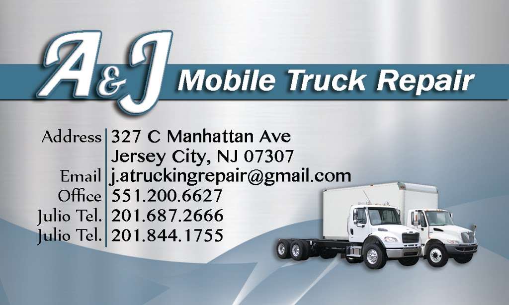 A&J MOBILE TRUCK REPAIR | Photo 1 of 2 | Address: 327 C Manhattan Avenue, Jersey City, NJ 07307, USA | Phone: (201) 687-2666