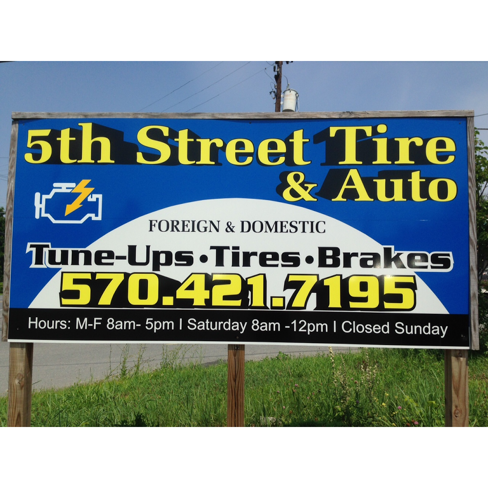 5th Street Tire & Auto | 1410 N 5th St, Stroudsburg, PA 18360, USA | Phone: (570) 421-7195