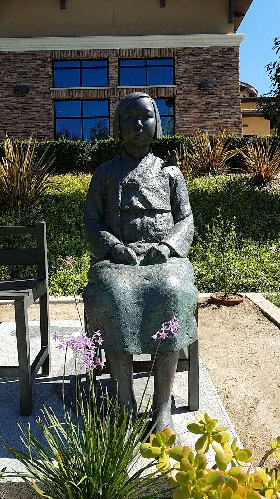 Korean Comfort Women Statue - 291 S Louise St, Glendale, CA 91205