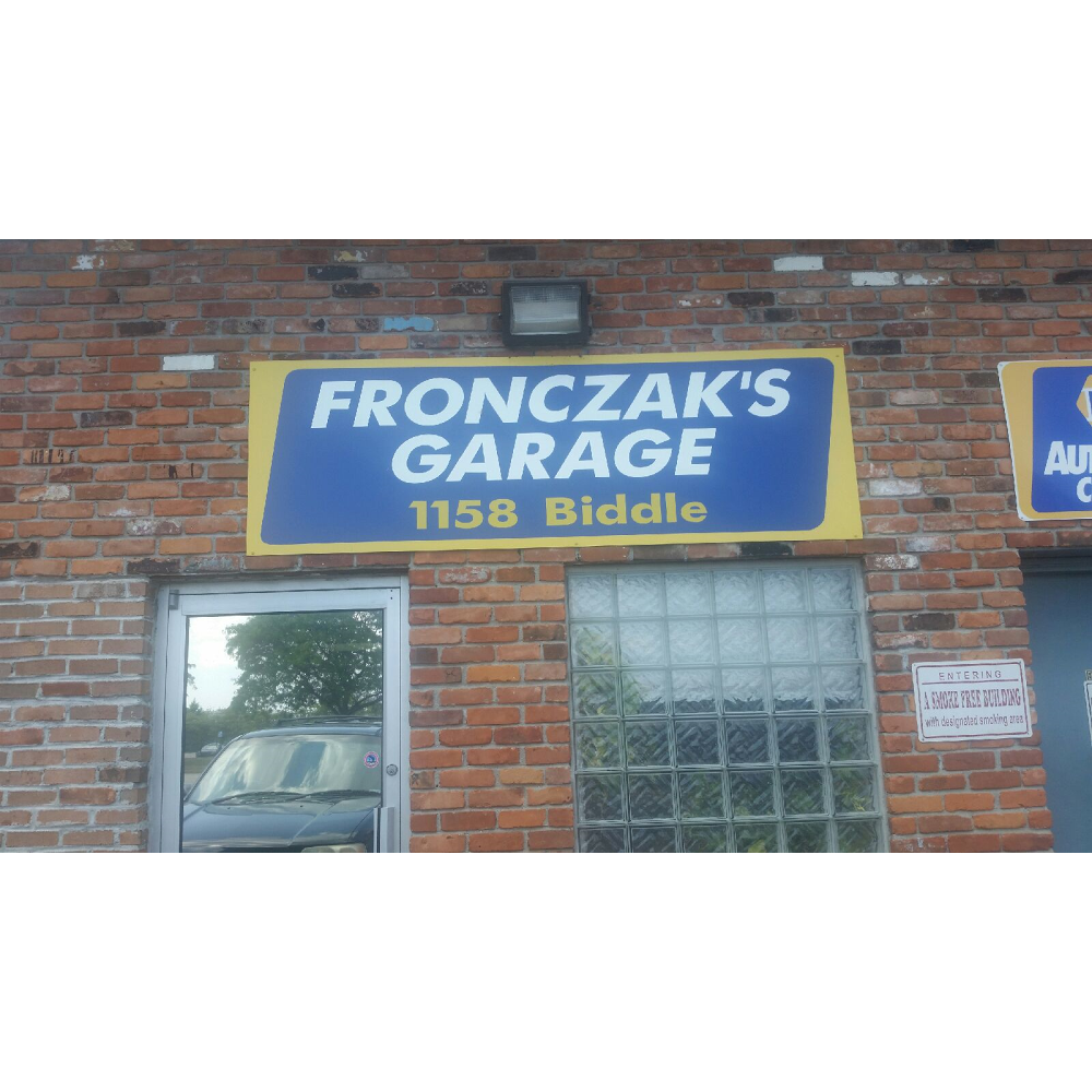 Fronczaks Garage | 1158 Biddle Ave, Wyandotte, MI 48192 | Phone: (734) 285-5650