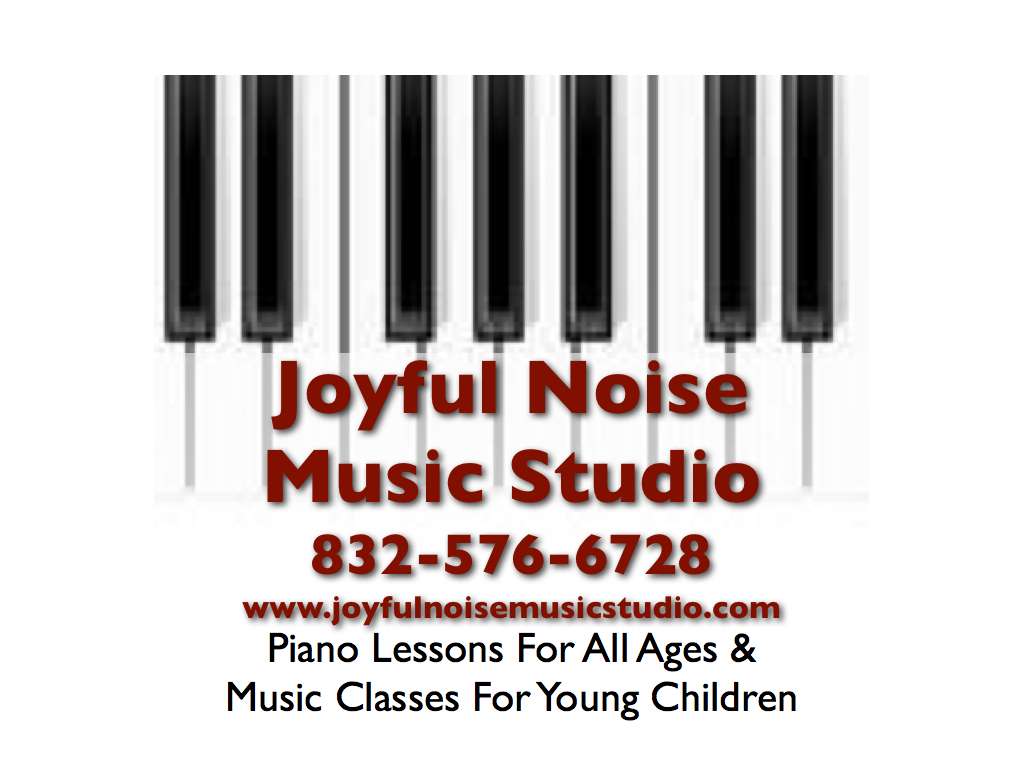 Joyful Noise Music Studio | 519 Little River Ct, Richmond, TX 77406 | Phone: (832) 576-6728