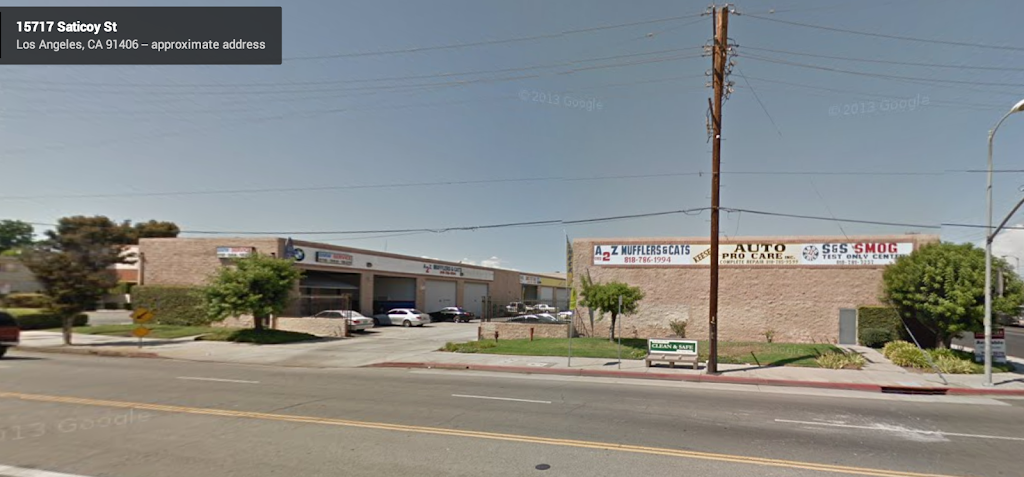 S & S Smog | 15715 Saticoy St, Van Nuys, CA 91406, USA | Phone: (818) 781-7757