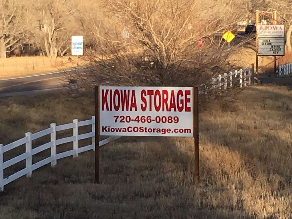 Kiowa Storage | 32949 N Elbert Rd, Kiowa, CO 80117, USA | Phone: (720) 466-0089