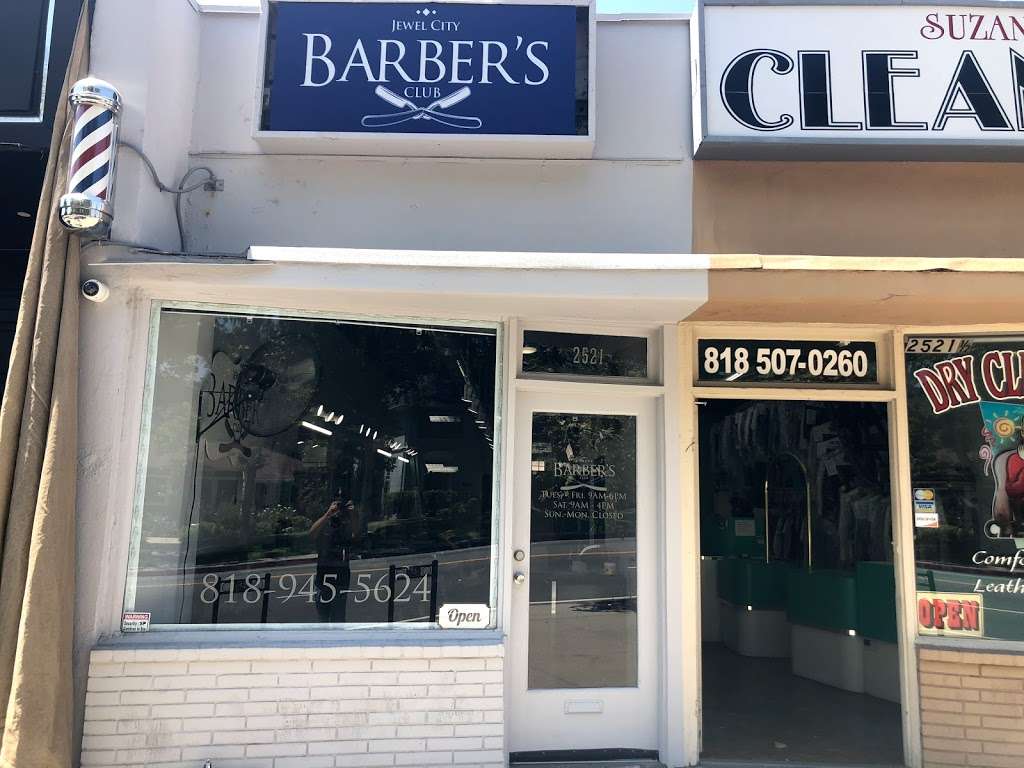 Jewel City Barbers Club | 2521 Cañada Blvd, Glendale, CA 91208, USA | Phone: (818) 945-5624