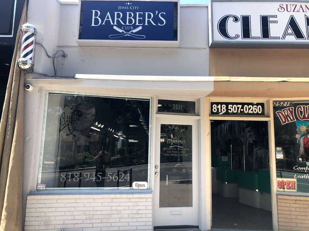 Jewel City Barbers Club | 2521 Cañada Blvd, Glendale, CA 91208 | Phone: (818) 945-5624