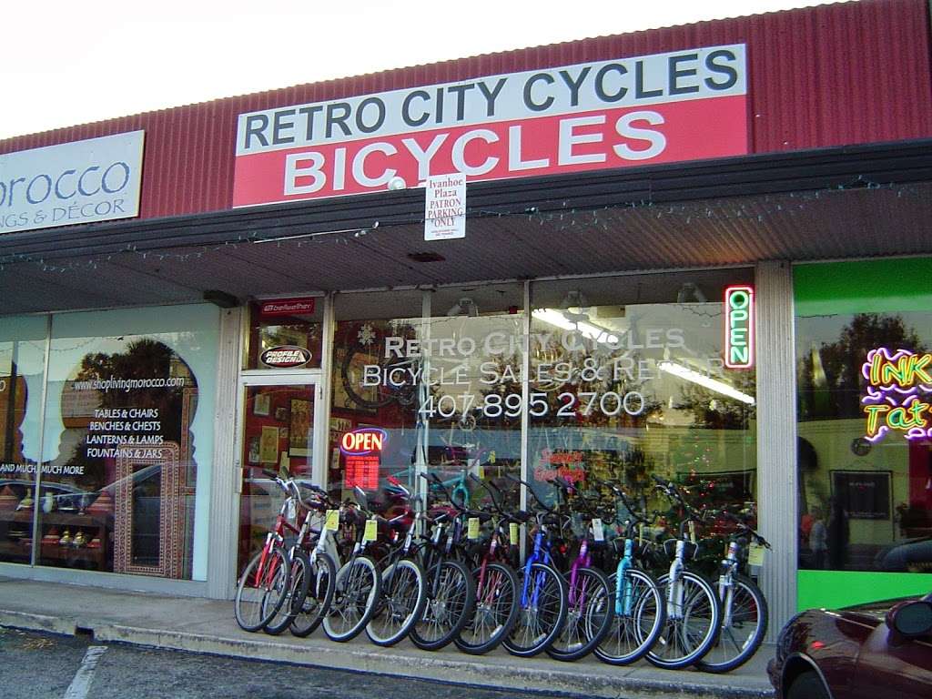 Retro City Cycles | 1810 N Orange Ave, Orlando, FL 32804, USA | Phone: (407) 895-2700