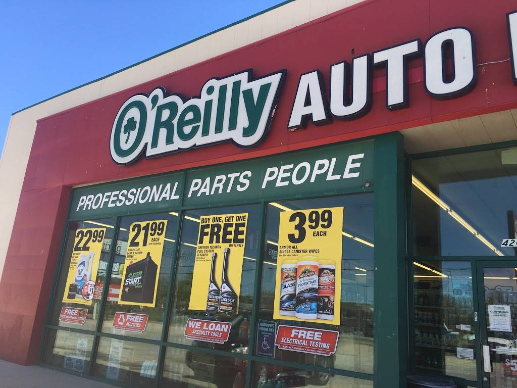 OReilly Auto Parts | 4200 N May Ave, Oklahoma City, OK 73112, USA | Phone: (405) 942-3903