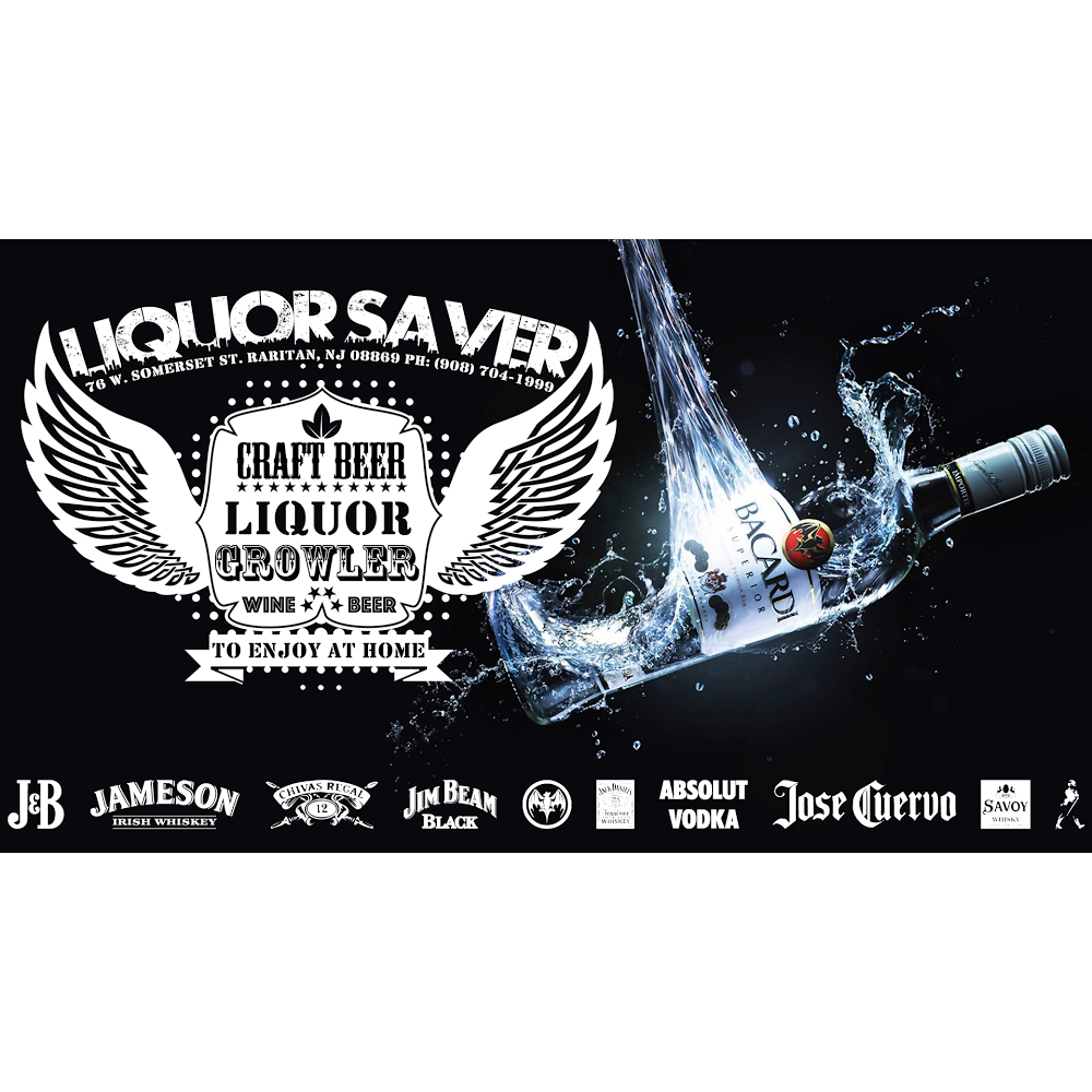 Liquor Saver | 76 W Somerset St, Raritan, NJ 08869, USA | Phone: (908) 704-1999