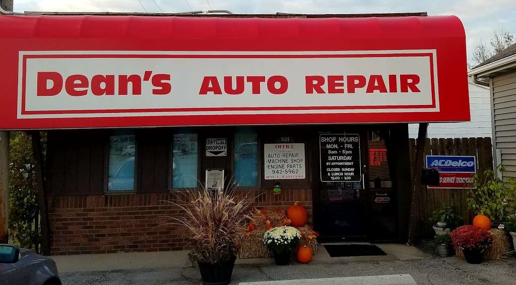Deans Auto Repair Inc | 5024 E 81st Ave, Merrillville, IN 46410, USA | Phone: (219) 942-5962