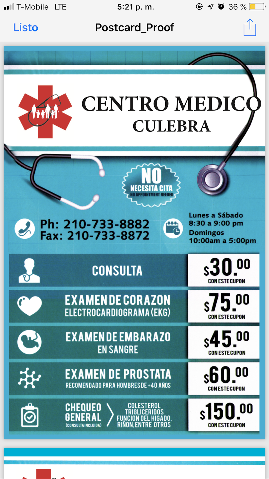 Centro Medico Culebra(Clinica Hispana ) | 1521 Culebra Rd, San Antonio, TX 78201, USA | Phone: (210) 733-8882