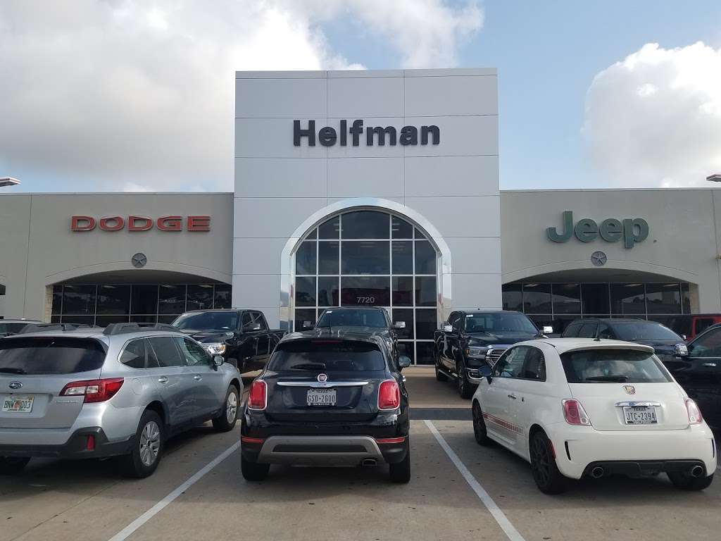Helfman Dodge Chrysler Jeep Ram | 7720 Katy Fwy suite a, Houston, TX 77024, USA | Phone: (713) 533-6100