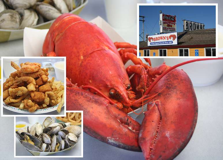 Brown’s Lobster Pound | 407 NH-286, Seabrook, NH 03874, USA | Phone: (603) 474-3331