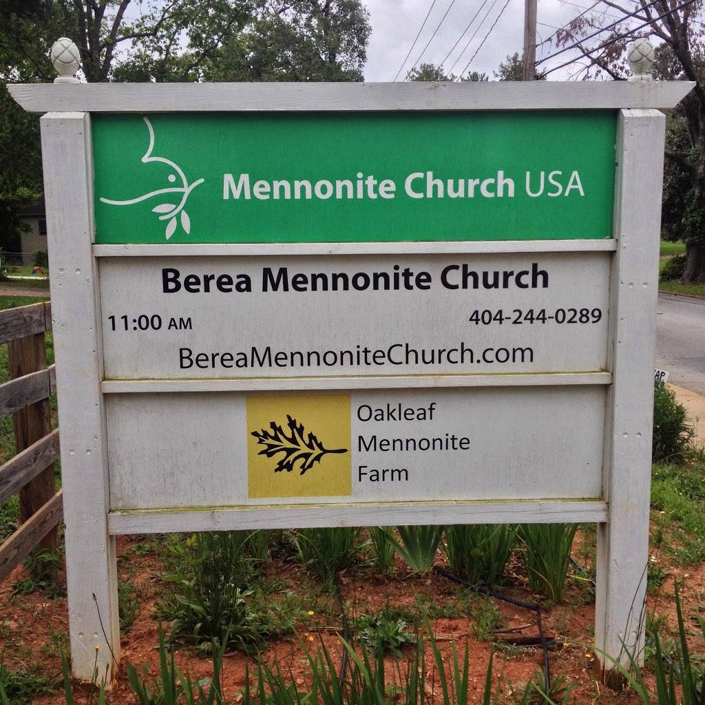 Berea Mennonite Church | 1088 Bouldercrest Dr SE, Atlanta, GA 30316, USA | Phone: (404) 244-0289