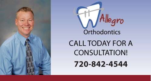 Allegro Orthodontics | 20250 E Smoky Hill Rd, Centennial, CO 80015, USA | Phone: (720) 842-4544