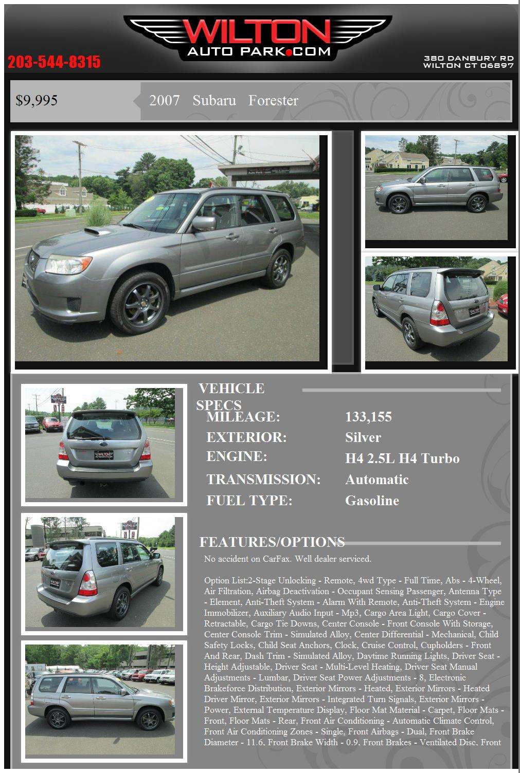 WIlton Auto Park | 380 Danbury Rd, Wilton, CT 06897, USA | Phone: (203) 544-8315