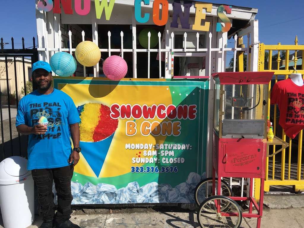 Snow Cone B Gone | 11178 S Figueroa St, Los Angeles, CA 90061, USA | Phone: (323) 376-3576