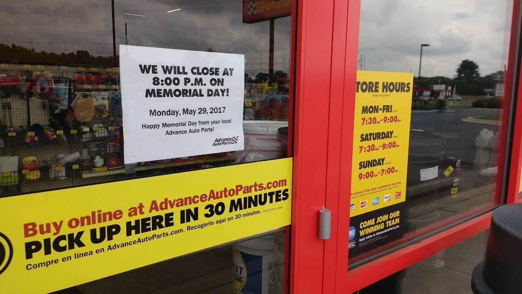 Advance Auto Parts | 4995 Gerrardstown Rd, Inwood, WV 25428, USA | Phone: (304) 821-1133