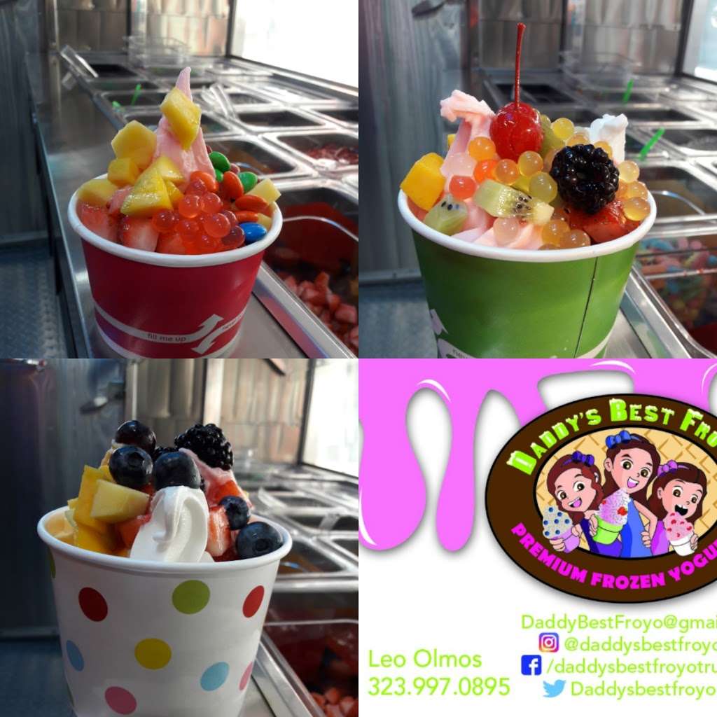 Daddys Best Froyo Truck | 1223 E 6th St, Ontario, CA 91764 | Phone: (323) 997-0895