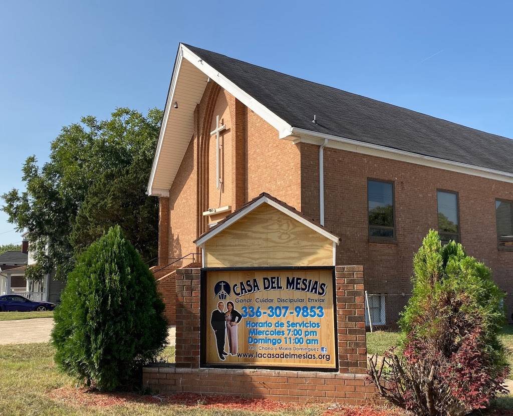 Iglesia Casa Del Mesías | 240 N Dunleith Ave, Winston-Salem, NC 27101, USA | Phone: (336) 575-7397