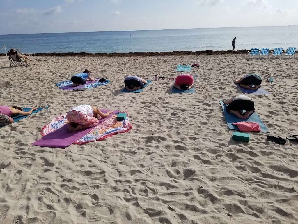 Yoga on the Beach at Ocean Manor Resort | 4040 Galt Ocean Dr, Fort Lauderdale, FL 33308, USA | Phone: (754) 779-7519