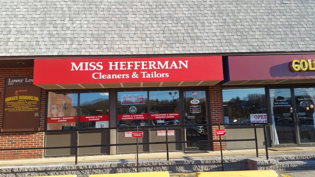 Miss Hefferman Cleaners | 156 Needham St, Newton, MA 02464, USA | Phone: (617) 969-9882