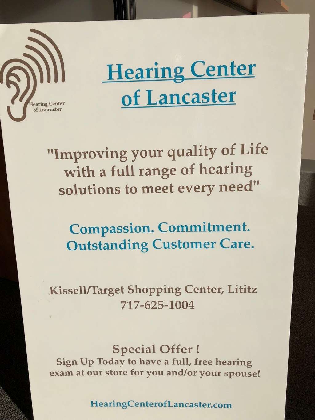 Hearing Center of Lancaster | 1004A, Lititz Pike, Lititz, PA 17543, USA | Phone: (717) 625-1004