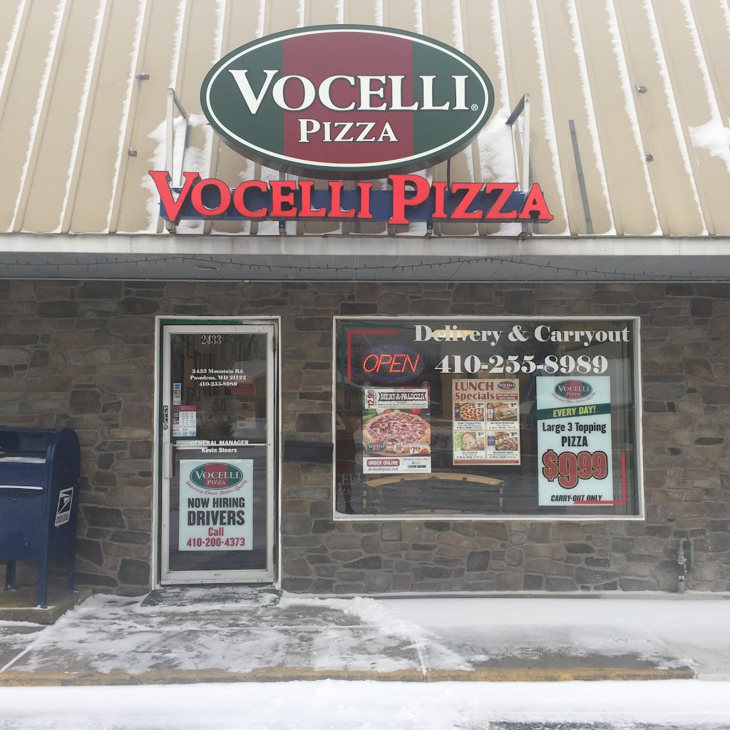 Vocelli Pizza | 2433 Mountain Rd, Pasadena, MD 21122, USA | Phone: (410) 255-8989