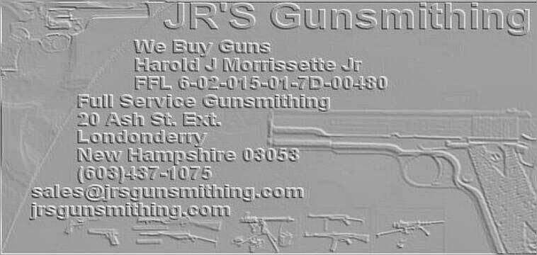 JRS Gunsmithing | 20 Ash St, Londonderry, NH 03053 | Phone: (603) 437-1075