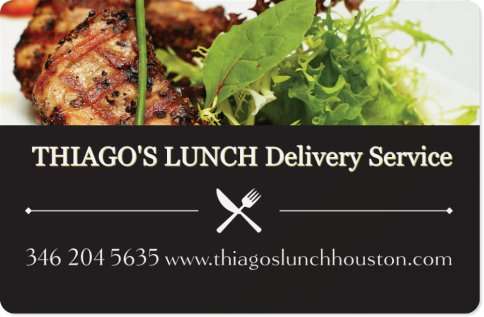 THIAGOS LUNCH Delivery Service | 8103 Grow Ln, Houston, TX 77040 | Phone: (346) 204-5635