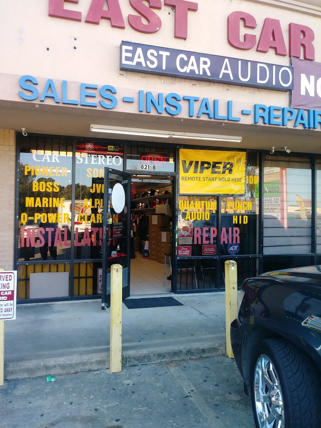 East Car Audio | 821 Sheldon Rd, Channelview, TX 77530, USA | Phone: (281) 864-5013